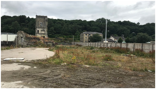 aldi bacup before development